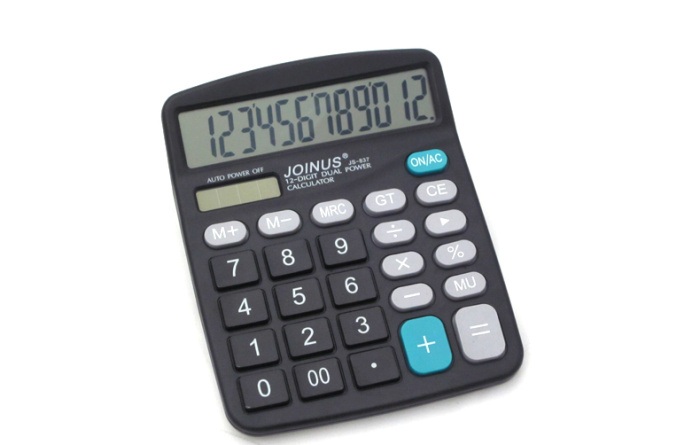 JOINUS zhongcheng calculator JS-837 12 digits solar screens JOINUS zhongcheng calculator JS-837 12 digits solar screens