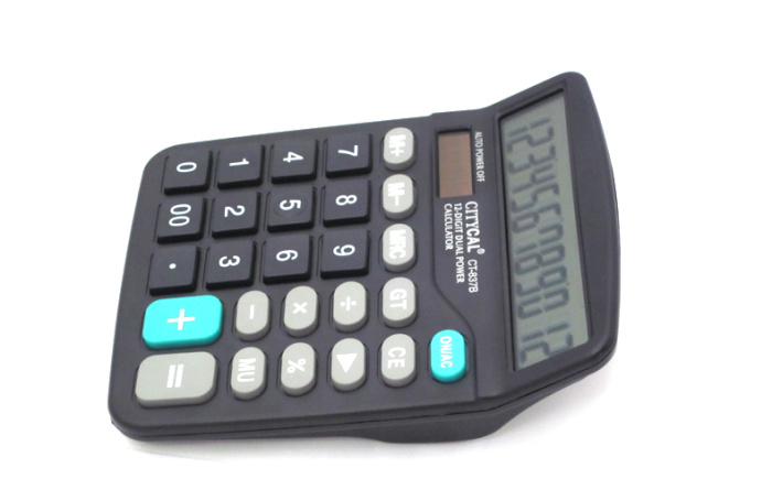 JOINUS zhongcheng calculator JS-837 12 digits solar screens JOINUS zhongcheng calculator JS-837 12 digits solar screens
