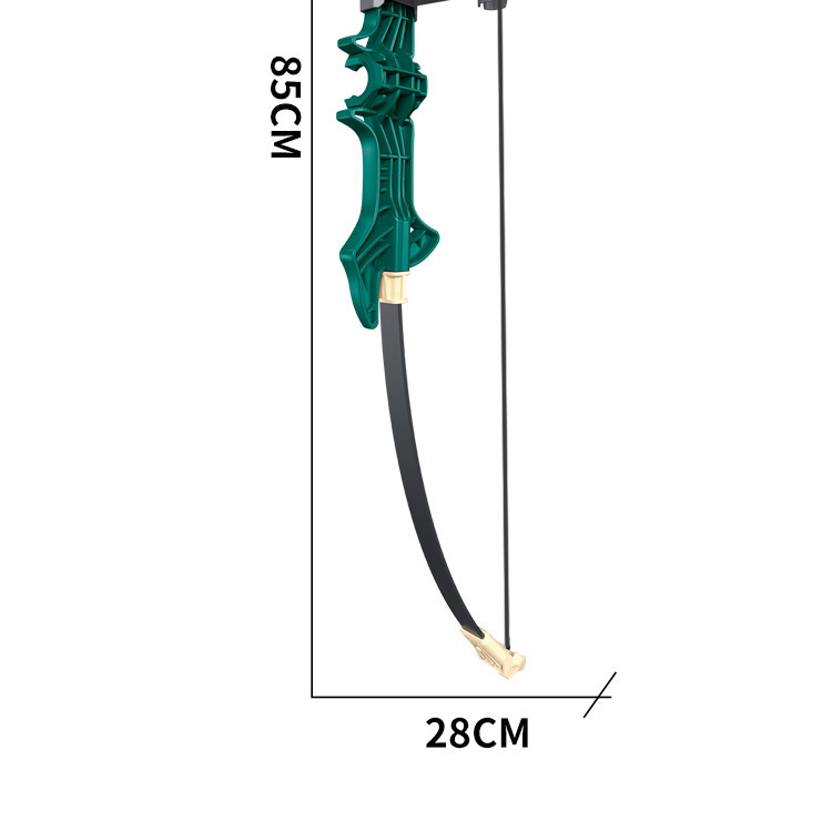 Large Bow and Arrow Set Children's Bow and Arrow Outdoor Sports Toy Light Fiber Indoor Shooting Stall Supply Cross-Border