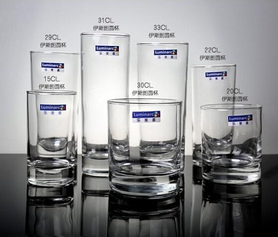 Bow and Arrow Lemeiya Glass Tumbler Hotel Gargle Cup Juice Cup Heat-Resistant Tea Cup