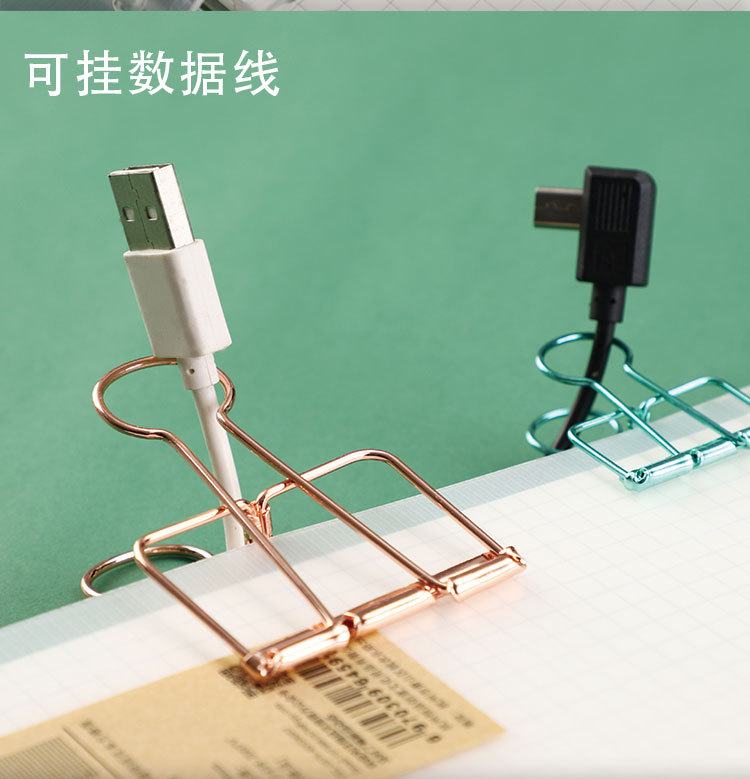 Yue Zhen Creative Box-Packed Color Metal Binder Clips Binder Clip Hand Account Retro Office Learning Check Holder Test Paper Clip Yue Zhen Creative Box-Packed Color Metal Binder Clips Binder Clip Hand Account Retro Office Learning Check Holder Test Paper Clip