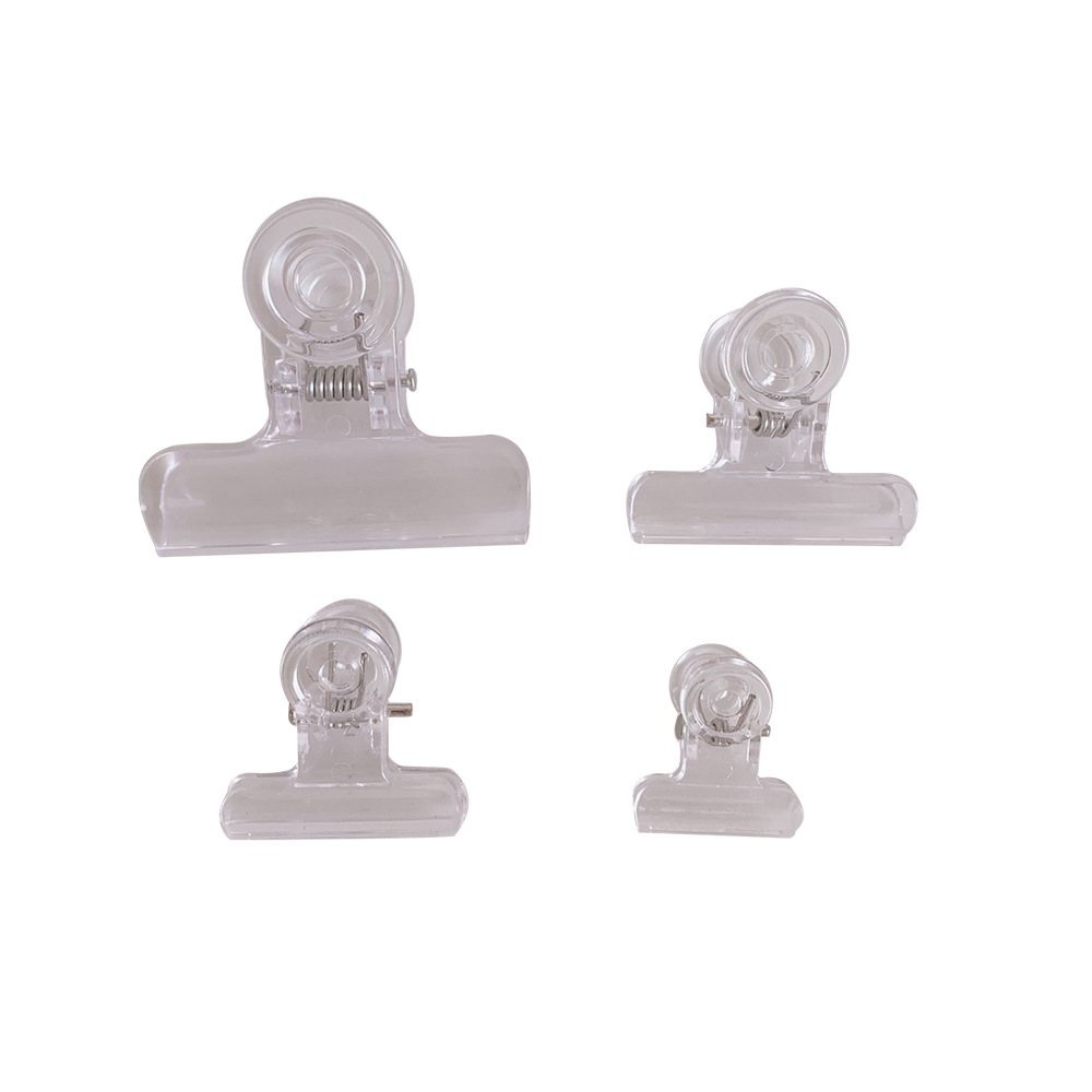 plastic clip Test Paper Clip Creative Plastic Snack Seal Clip Binding Ticket Folder File Long Tail Clip