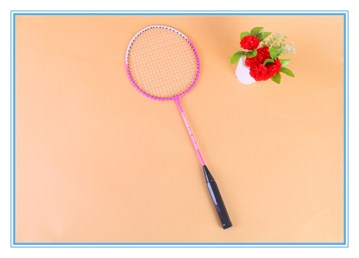 Beginner to learn how to play badminton four-color single beat super offensive training racket Beginner to learn how to play badminton four-color single beat super offensive training racket