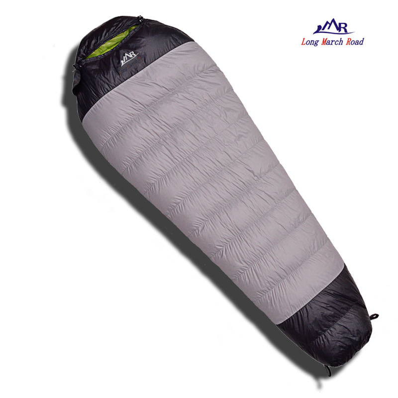 LMR 2018 new 1000G 1200G mummy down sleeping bag outdoor camping bag