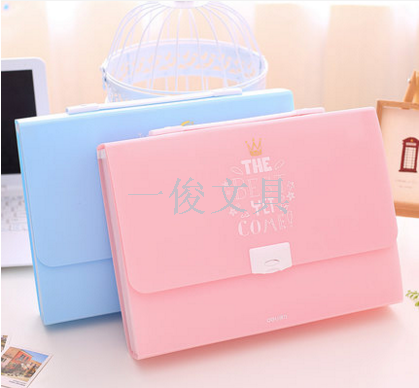 Organ bag A4 portable portable test paper clip