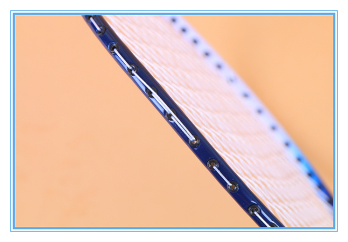 Beginner's ultrafine racquet set with 2 sets of badminton rackets for adults