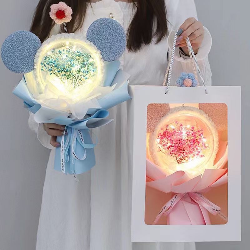 Cyber Celebrity Style New Arrival Sweet Bubble Ball Thickened PVC Upgraded Floral Packaging Material DIY Ingredients Wholesale Cyber Celebrity Style New Arrival Sweet Bubble Ball Thickened PVC Upgraded Floral Packaging Material DIY Ingredients Wholesale