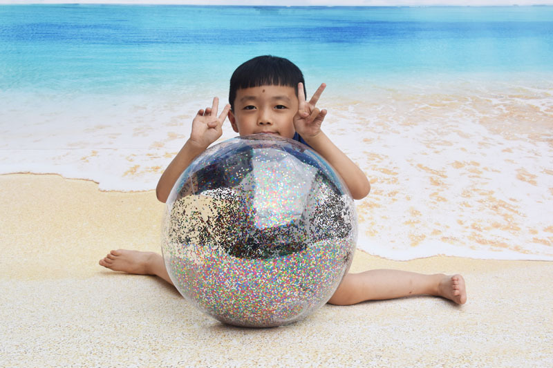 PVC inflatable Beach ball Transparent Flake ball Child Adult toy ball transparent Flake Beach ball filling ball PVC inflatable Beach ball Transparent Flake ball Child Adult toy ball transparent Flake Beach ball filling ball