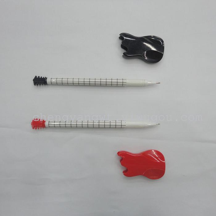 4 sets of PVC boxed mini small lute craft advertising ball pen erhu music pen
