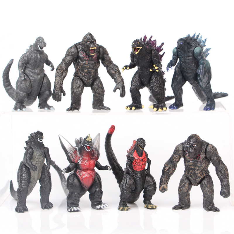 Godzilla Model Doll Decoration 2 Generation 8 Models War King Kong Godzilla Monster King Toy Doll Godzilla Model Doll Decoration 2 Generation 8 Models War King Kong Godzilla Monster King Toy Doll