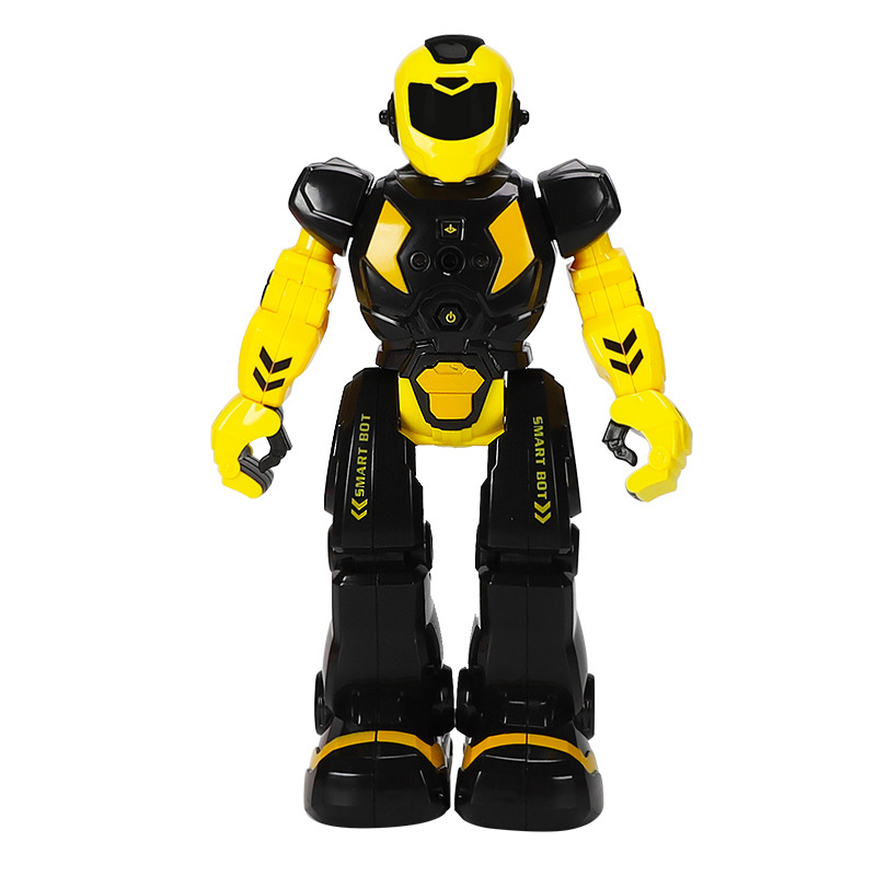 Mechanical War Police Early Education Intelligent Robot Exclusive for Cross-Border Electric Singing Infrared Induction Children&#039;s Remote Control Toy