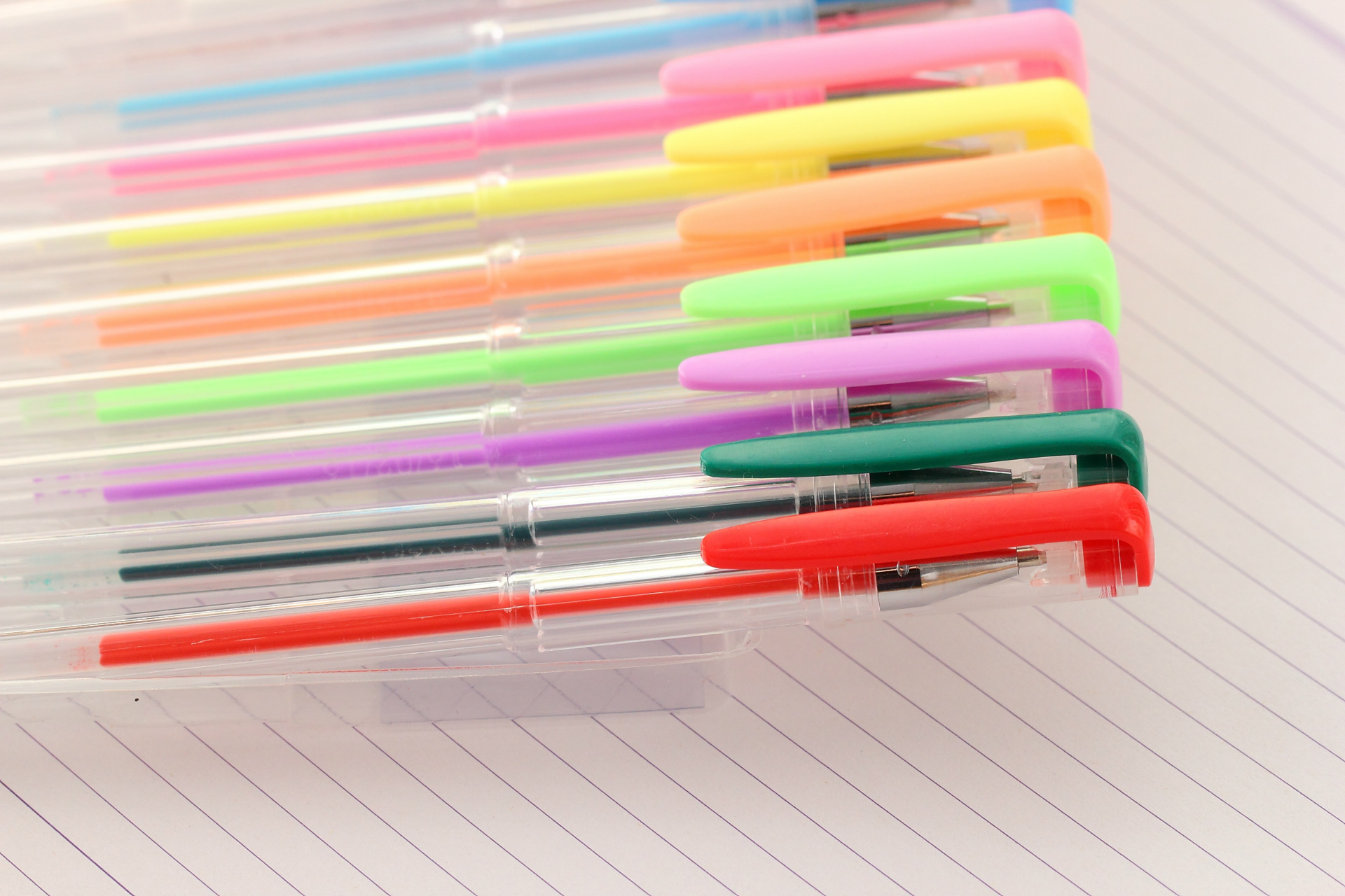 Spot Factory Direct Sales 60 Color Gel Pen Set Pen Set Fluorescent Pen Flash Pen Metallic Pen Set