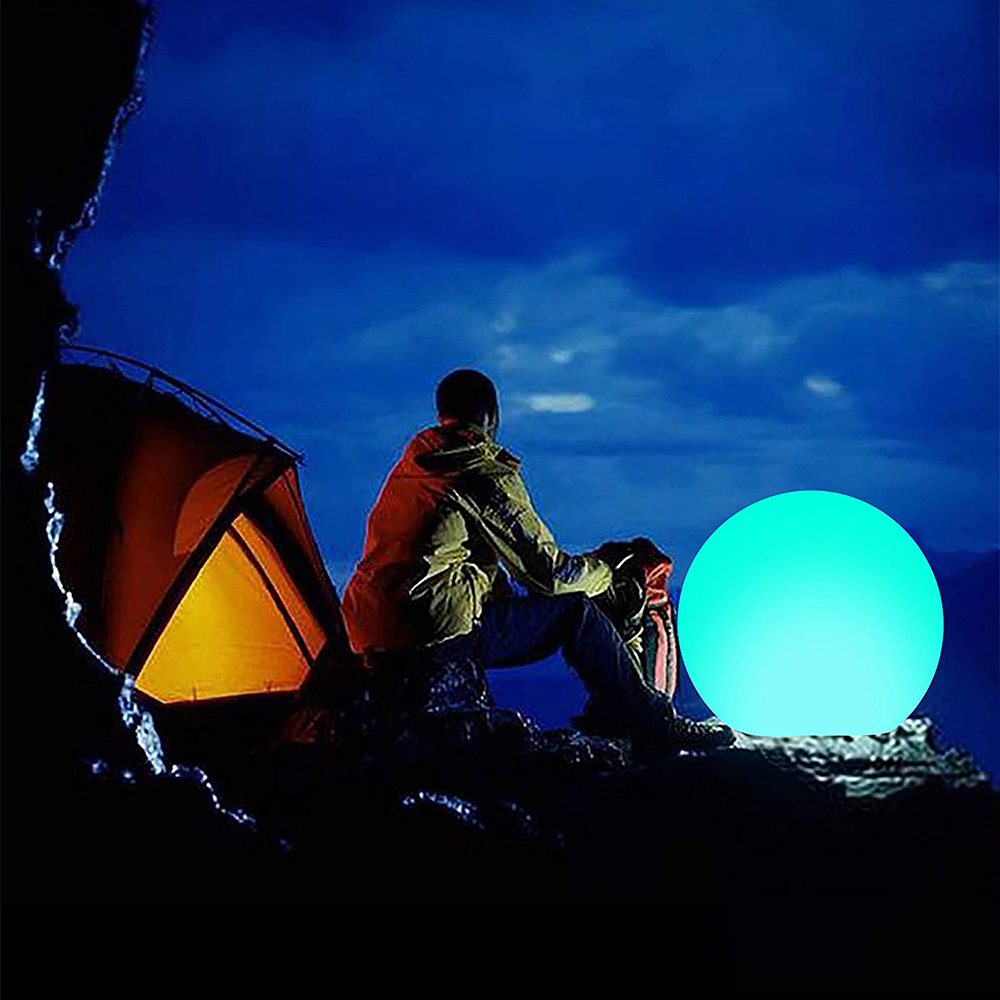 Amazon Luminous Balloon LED Flash Beach Ball Children's Water PVC Inflatable Remote Control Bounce Ball