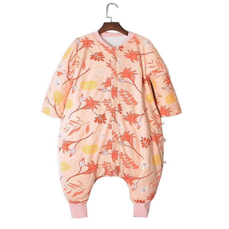 Baby Sleeping Bag Winter UTC Constant Temperature Sleeping Bag Removable Sleeve Baby Split Leg Sleeping Bag Children's Anti-Kick Quilt Extra Thick Sleeping Bag