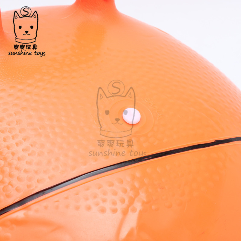 45cm Jumping Ball Children&#039;s Jumping Jump Ball Children&#039;s Jumping Gifts Inflatable PVC Toy Basket Football