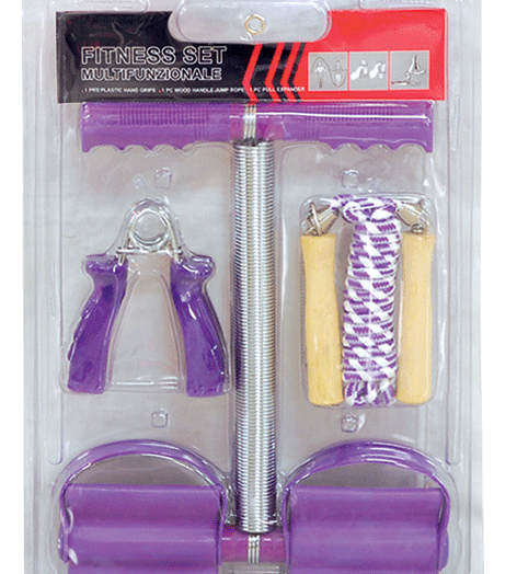Factory direct five-piece set ladies hand grips the dumbbell chest arm jumping rope Factory direct five-piece set ladies hand grips the dumbbell chest arm jumping rope