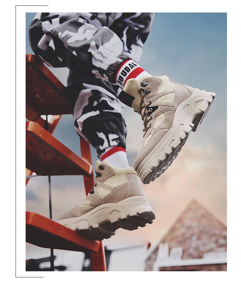 Winter adds flannel high upper shoe Martin boots overalls boots man shoe tide shoe restore ancient ways war Wolf Winter adds flannel high upper shoe Martin boots overalls boots man shoe tide shoe restore ancient ways war Wolf