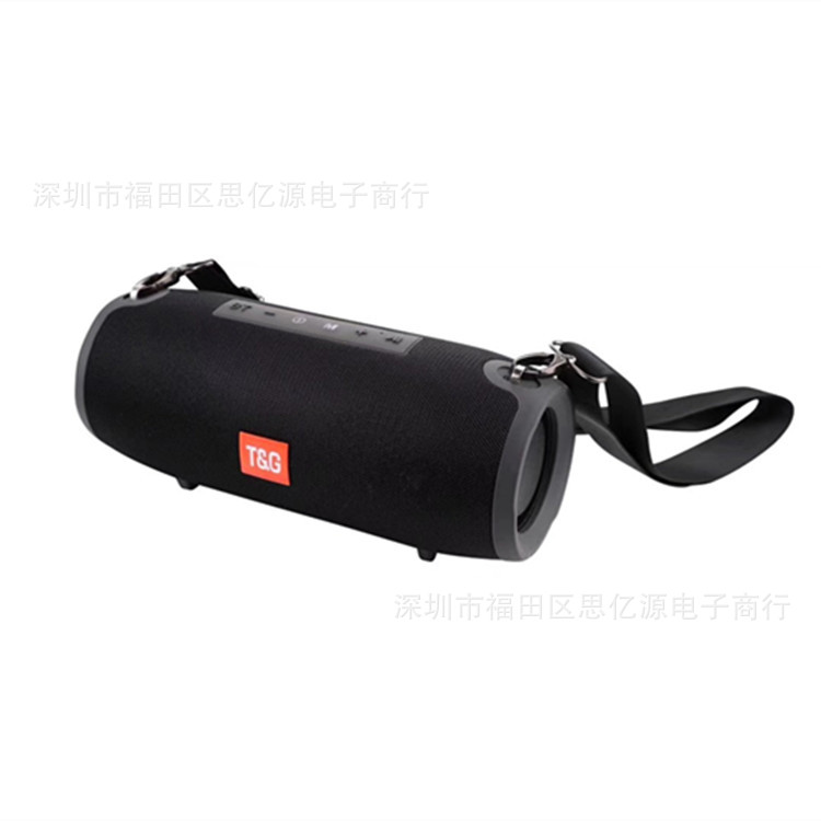 Bluetooth Speaker Tg118 War Drum Fabric Portable Subwoofer Creative Gift Audio Wireless Speaker