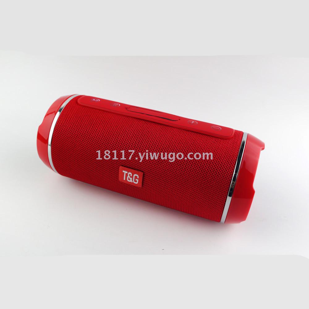 TG116 war drum wireless bluetooth speaker dual speaker stereo subwoofer gun fabric barrel acoustics