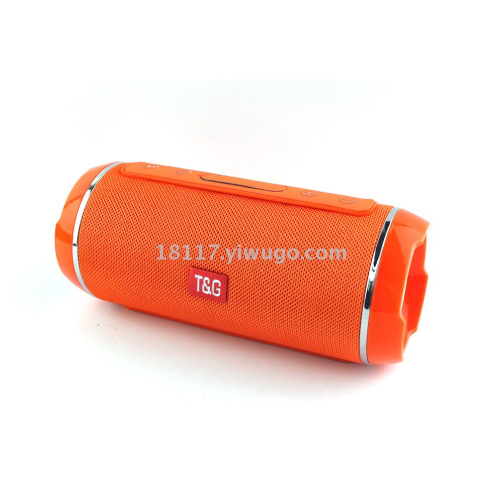 TG116 war drum wireless bluetooth speaker dual speaker stereo subwoofer gun fabric barrel acoustics