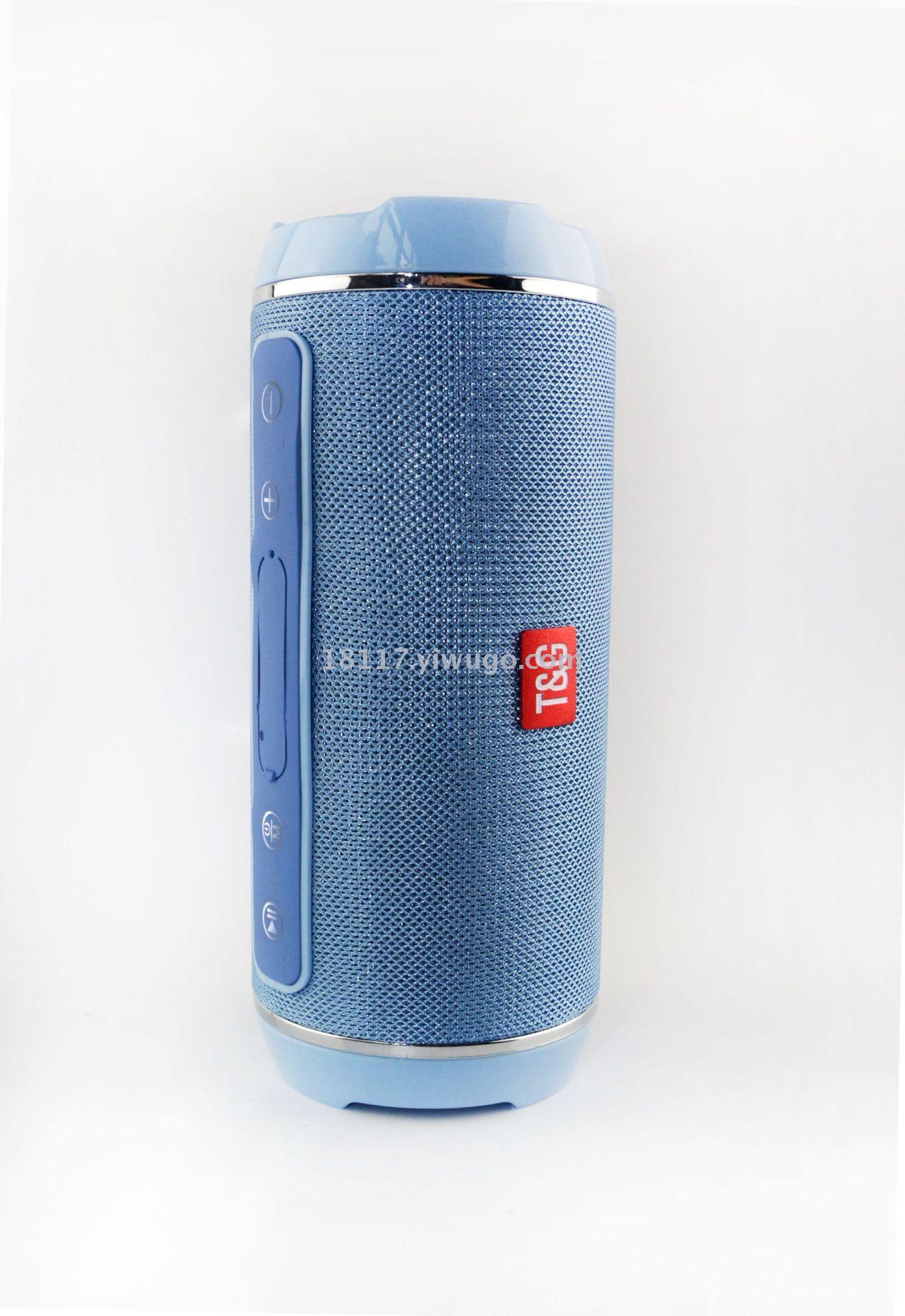 TG116 war drum wireless bluetooth speaker dual speaker stereo subwoofer gun fabric barrel acoustics