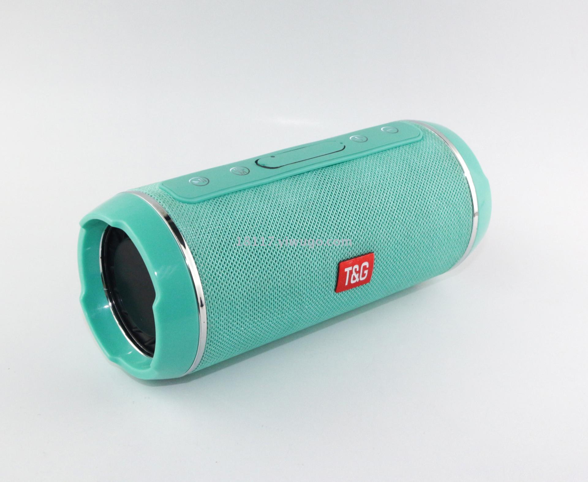 TG116 war drum wireless bluetooth speaker dual speaker stereo subwoofer gun fabric barrel acoustics