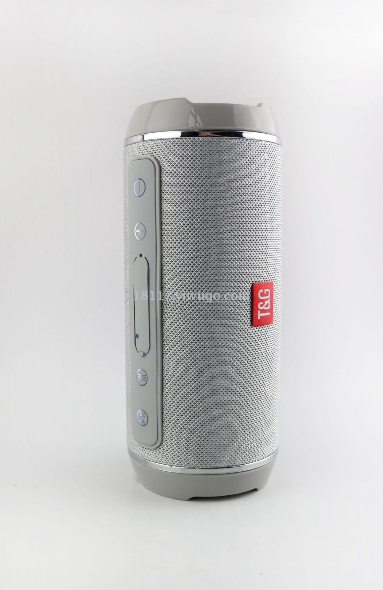 TG116 war drum wireless bluetooth speaker dual speaker stereo subwoofer gun fabric barrel acoustics