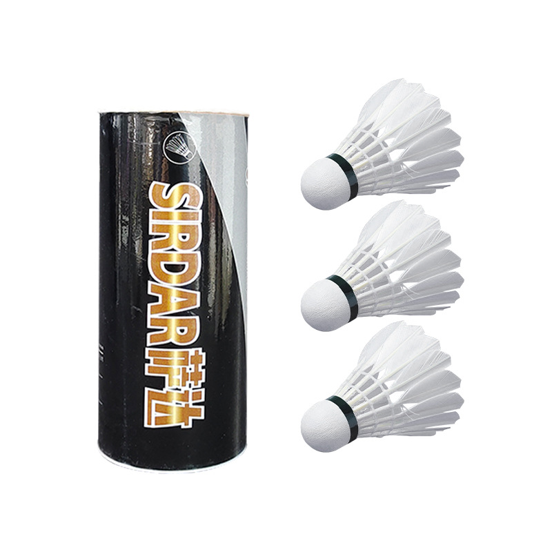 Factory Wholesale Badminton 3 Pack Durable Durable Indoor and Outdoor Training Special Shuttlecock Sports Competition Ball
