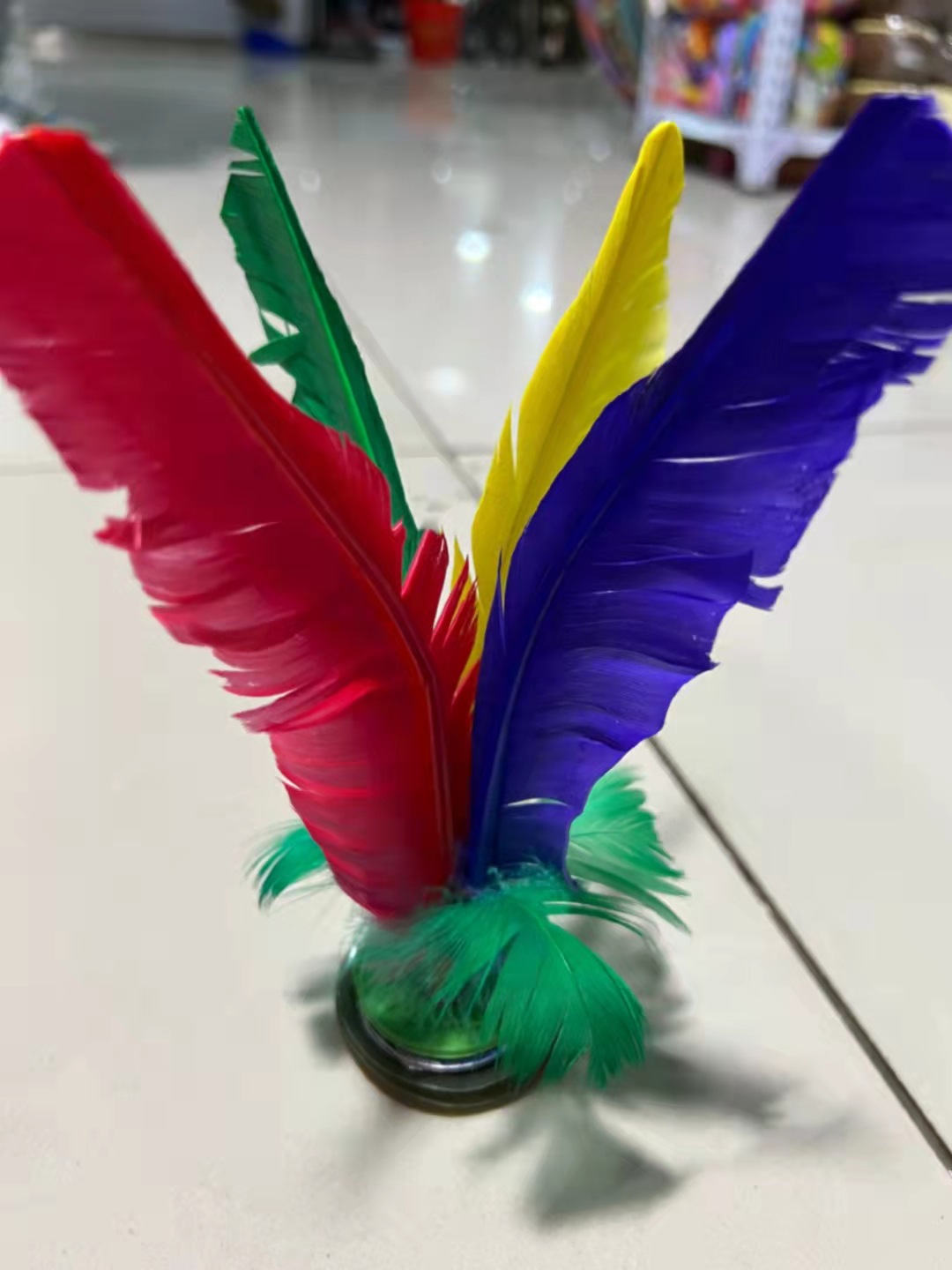 Ancient Coins Goose Feather Shuttlecock Primary and Secondary School Students for Training Competitions Shuttlecock Children Shuttlecock Adult Fitness Color Shuttlecock Ancient Coins Goose Feather Shuttlecock Primary and Secondary School Students for Training Competitions Shuttlecock Children Shuttlecock Adult Fitness Color Shuttlecock