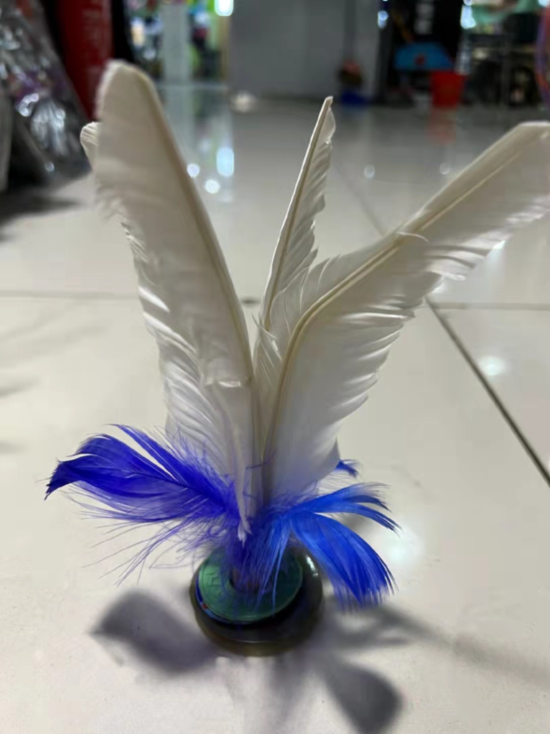 Ancient Coins Goose Feather Shuttlecock Primary and Secondary School Students for Training Competitions Shuttlecock Children Shuttlecock Adult Fitness Color Shuttlecock Ancient Coins Goose Feather Shuttlecock Primary and Secondary School Students for Training Competitions Shuttlecock Children Shuttlecock Adult Fitness Color Shuttlecock