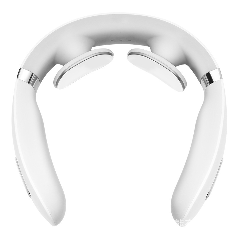 New Pulse Cervical Vertebra Massage Instrument Physiotherapy Function Mini Shoulder Neck Neck Protector Portable Hot Compress Neck Massager Massage Instrument
