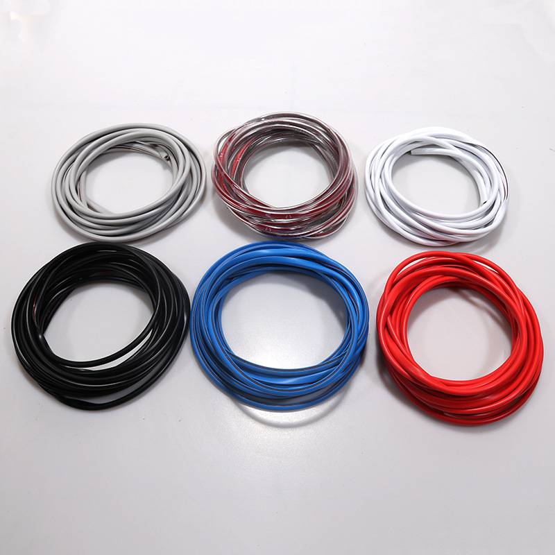 AntiCollision Bars Door Edge Seals Contact ScratchResistant Tape AntiCollision Tape AntiScratch Car Body Protector Trim