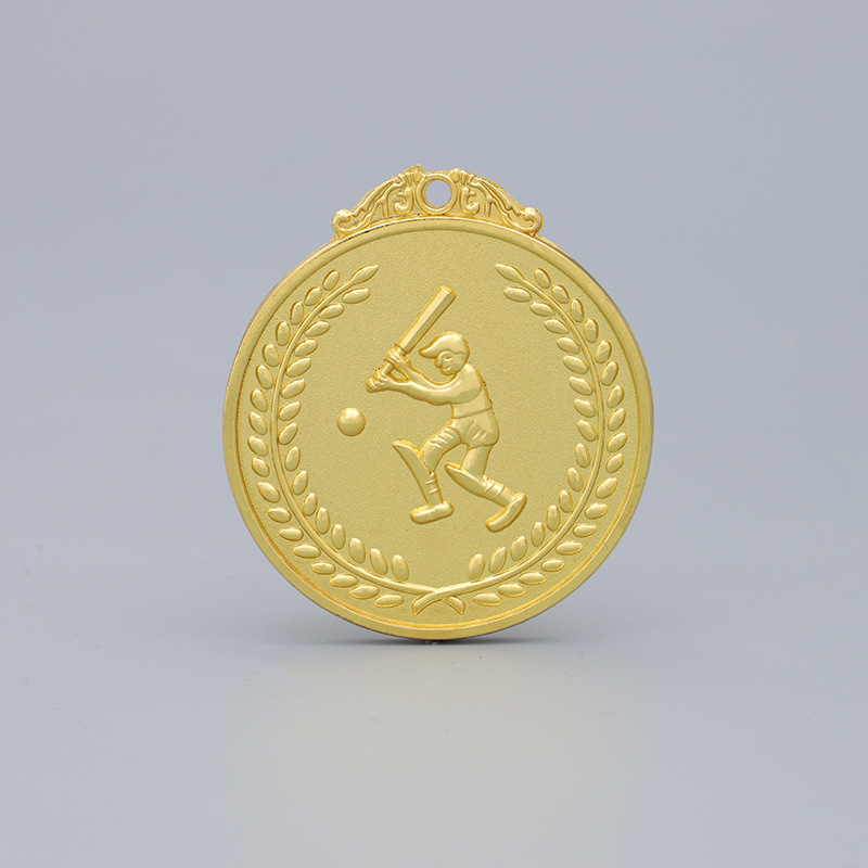 General Tennis Baseball Game Medal Customization School Games Collective Competition Gold Silver Bronze Medal Metal Medal Listing