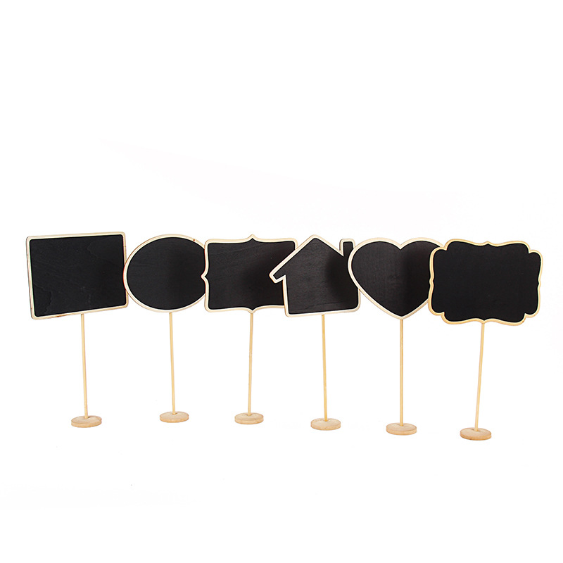 Wooden Chalk Desktop Display Blackboard Wedding Party Sign Holder Blackboard Decoration Gift Decoration Message Blackboard Wooden Chalk Desktop Display Blackboard Wedding Party Sign Holder Blackboard Decoration Gift Decoration Message Blackboard