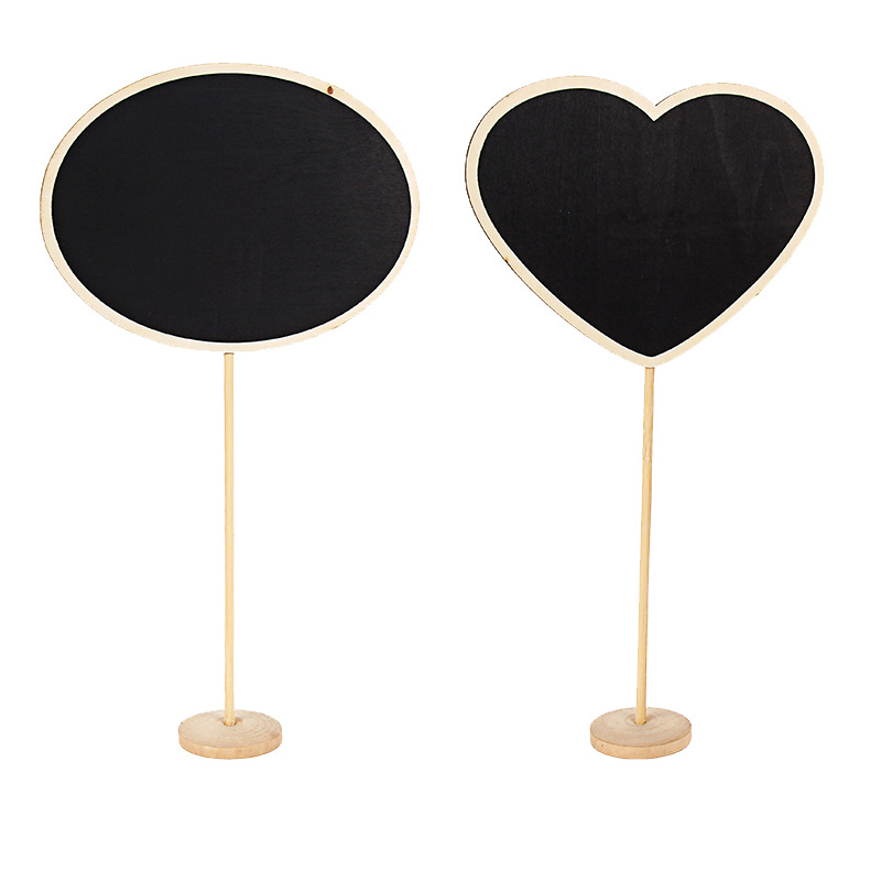 Wooden Chalk Desktop Display Blackboard Wedding Party Sign Holder Blackboard Decoration Gift Decoration Message Blackboard Wooden Chalk Desktop Display Blackboard Wedding Party Sign Holder Blackboard Decoration Gift Decoration Message Blackboard