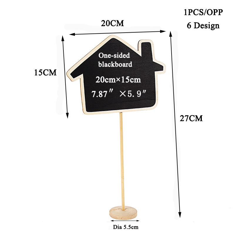 Wooden Chalk Desktop Display Blackboard Wedding Party Sign Holder Blackboard Decoration Gift Decoration Message Blackboard Wooden Chalk Desktop Display Blackboard Wedding Party Sign Holder Blackboard Decoration Gift Decoration Message Blackboard