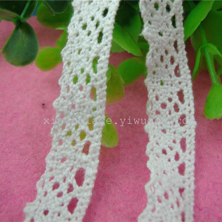 Cotton cotton lace lace cuff for unilateral textile and other 1.2 cm