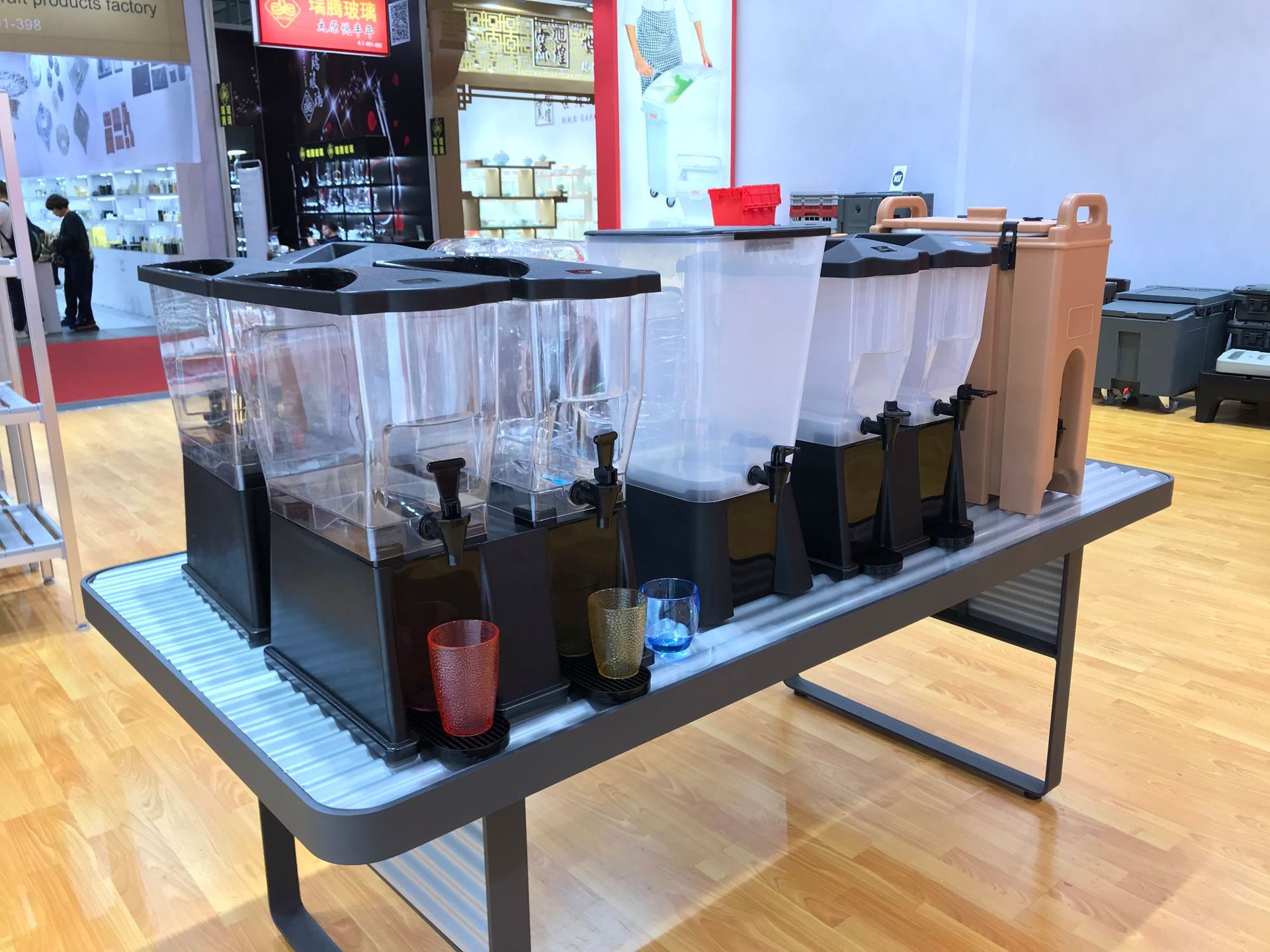 Juice Cooking Vessel Portable Outdoor Ice Cooling Juice Cooking Vessel Cold Drink Machine Beverage Barrel Buffet Coffee Blender Container