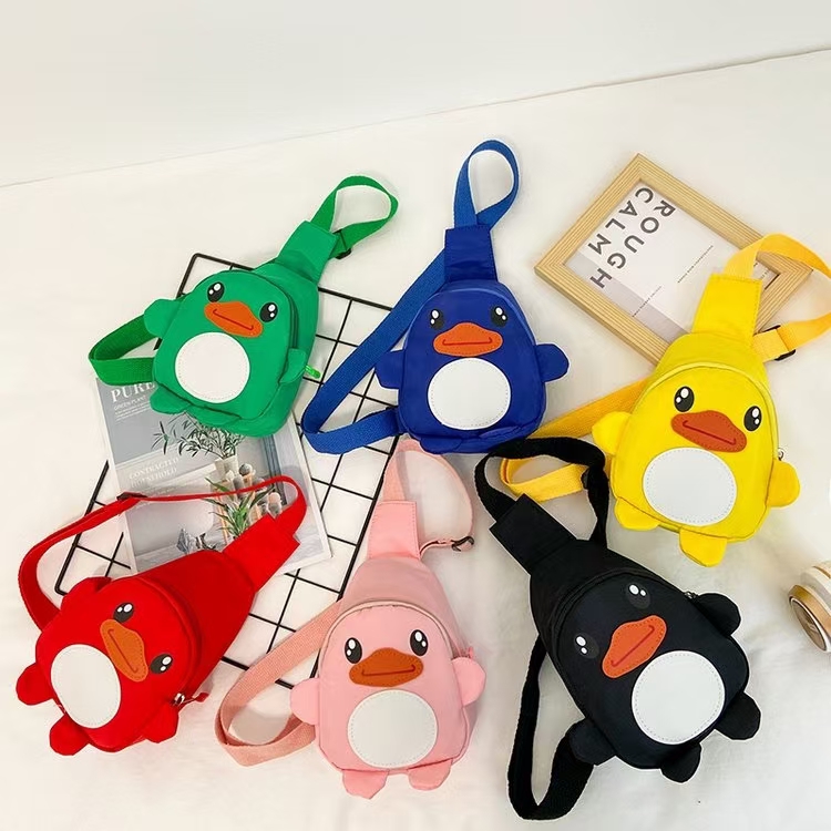 2021 New Trendy Cute Student Chest Bag Internet Celebrity All-Match Animal Single Shoulder Crossbody Waist Bag Chest Bag