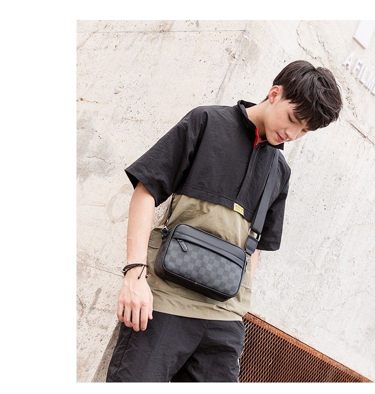 Tislanqi Korean Style Trendy Sports Casual Men's Crossbody Bag Shoulder Bag Chest Bag Waist Bag Small Backpack