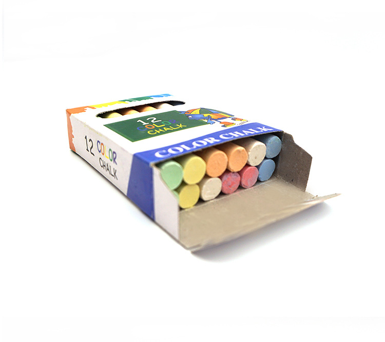 Dust-Free Conte Crayon in Stock Wholesale 12 PCs/Boxed Children's Drawing Board Chalk Teaching Accessories Teacher Chalk Dust-Free Conte Crayon in Stock Wholesale 12 PCs/Boxed Children's Drawing Board Chalk Teaching Accessories Teacher Chalk