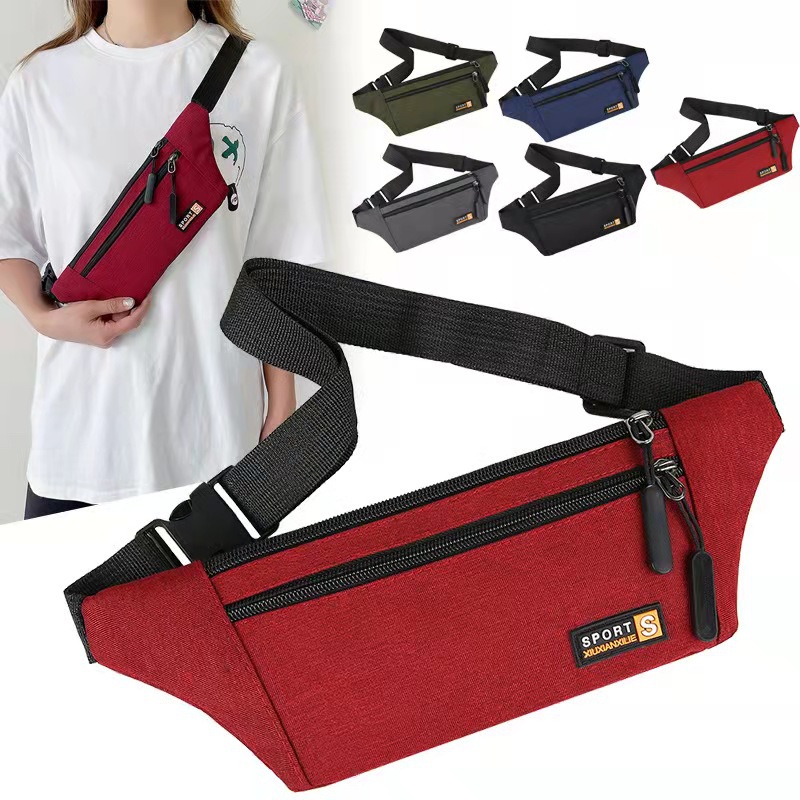Middle-Aged and Elderly Ethnic Style Embroidered Bag Women's Shoulder Bag Embroidered Crossbody Bag Waist Bag Mobile Phone Coin Purse Factory Wholesale