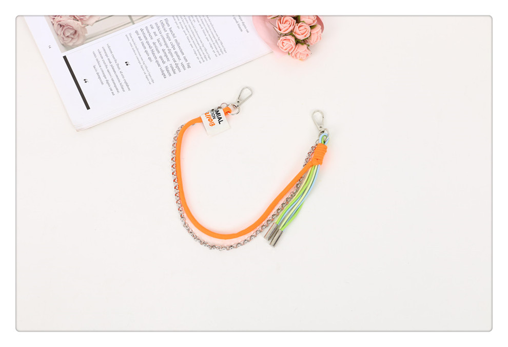 Creative Hip Hop Phants Zipper Punk Waist Chain Accessories Chain Hanging Garment Suit Pants Jewelry Chain Mobile Phone Bag Bag Charm