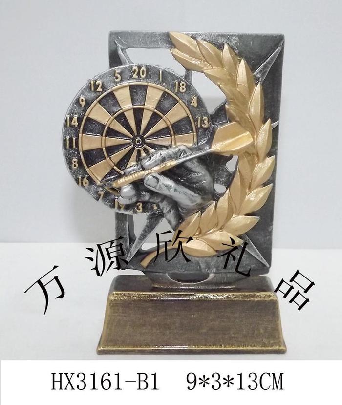 Resin darts trophy Sports Trophy gifts commemorate decorative ornaments