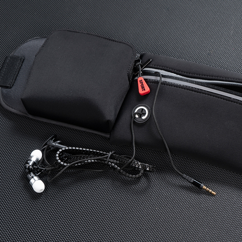 Factory in Stock Outdoor Sports Waterproof Waist Bag Running Phone Bag Fitness Marathon Water Bottle Belt Bag Wholesale