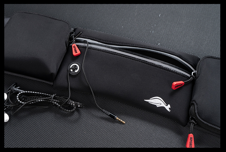 Factory in Stock Outdoor Sports Waterproof Waist Bag Running Phone Bag Fitness Marathon Water Bottle Belt Bag Wholesale