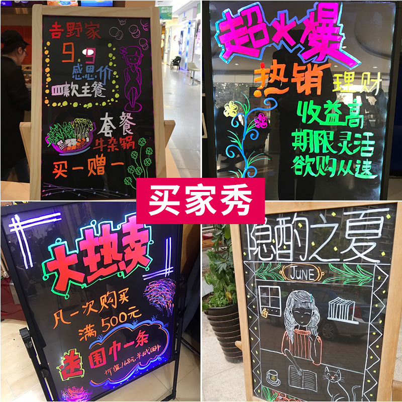 Fluorescent Pen round Head Liquid Pen 6mm Marking Pen Blackboard Color Pencil Fluorescent Water-Based Paint Pen Chalk Markers
