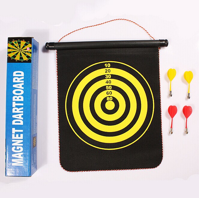 17 \&#034;magnetic dart set with 6 double-sided magnetic darts for safety thickening