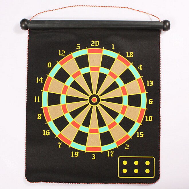 17 \&#034;magnetic dart set with 6 double-sided magnetic darts for safety thickening