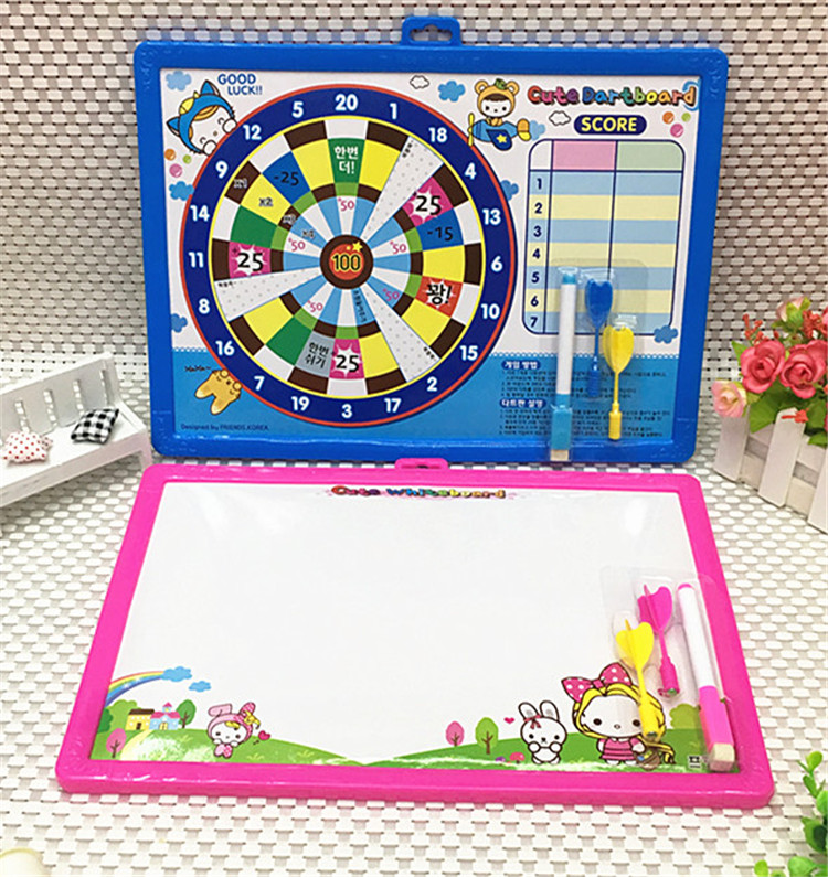 Children's primary school children doodle drawing magnetic handwriting darts double-sided white board toys kindergarten Children's primary school children doodle drawing magnetic handwriting darts double-sided white board toys kindergarten